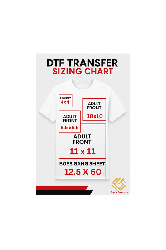 Custom DTF Tranfers-Upload Your Design