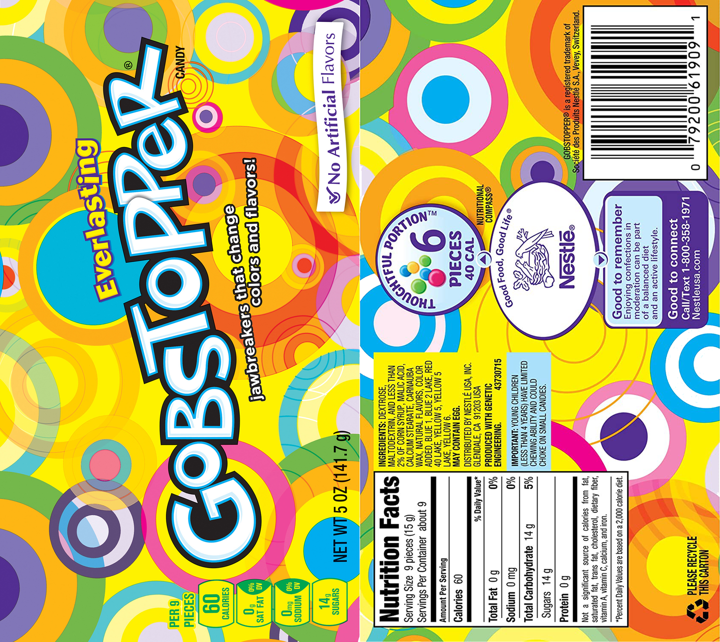 Gobstopper Candy Wrapped Insulated 20 oz. Tumbler