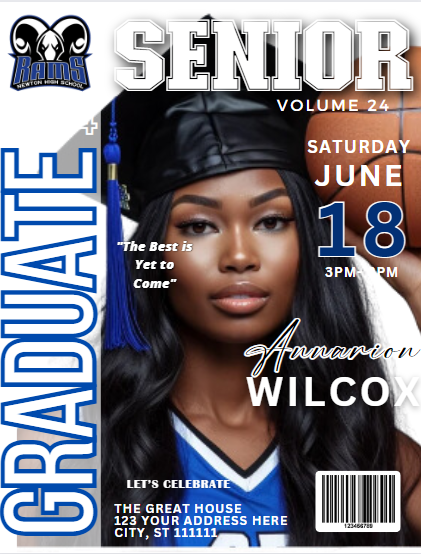 Graduation Magazine Cover