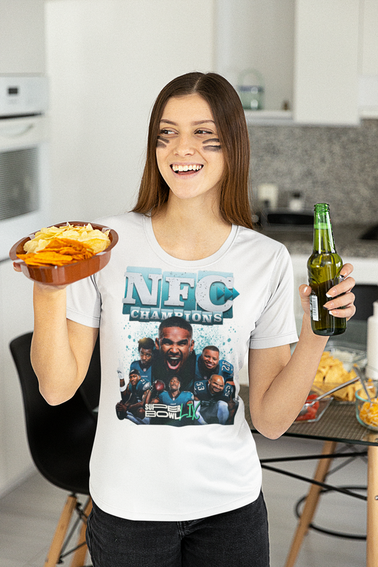 Philadelphia Eagles NFC Champions T-Shirt – Celebrate Victory in Style!